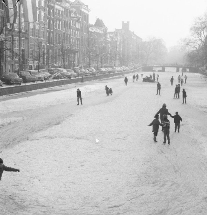 19 januari 1966, schaatsen