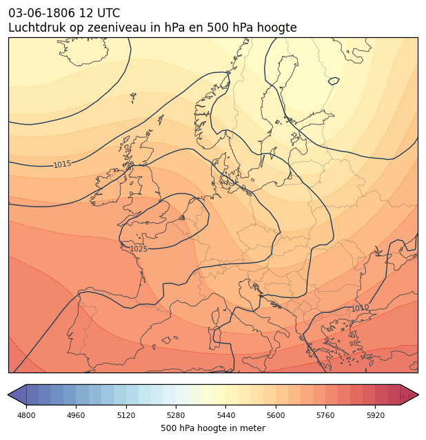 Weerkaart van 3 juni 1806 om 12 UTC