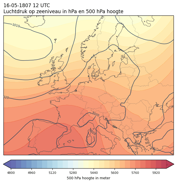 Weerkaart van 16 mei 1807 om 12 UTC