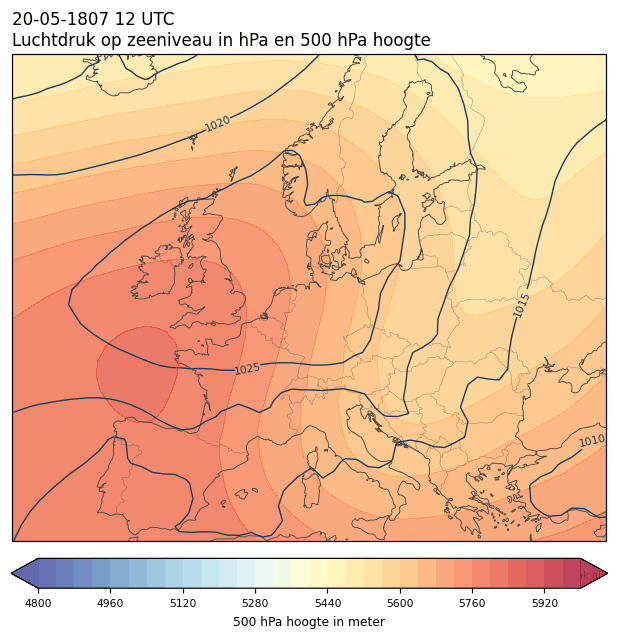 Weerkaart van 20 mei 1807 om 12 UTC