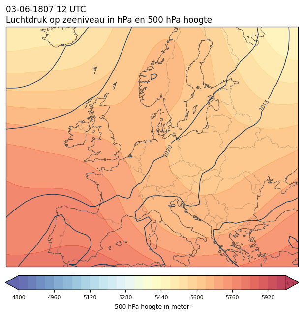Weerkaart van 3 juni 1807 om 12 UTC