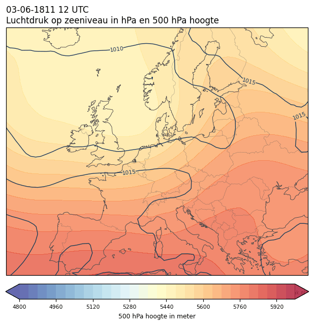 Weerkaart van 3 juni 1811 om 12 UTC