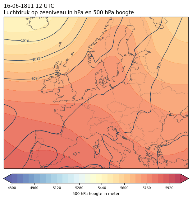 Weerkaart van 16 juni 1811 om 12 UTC