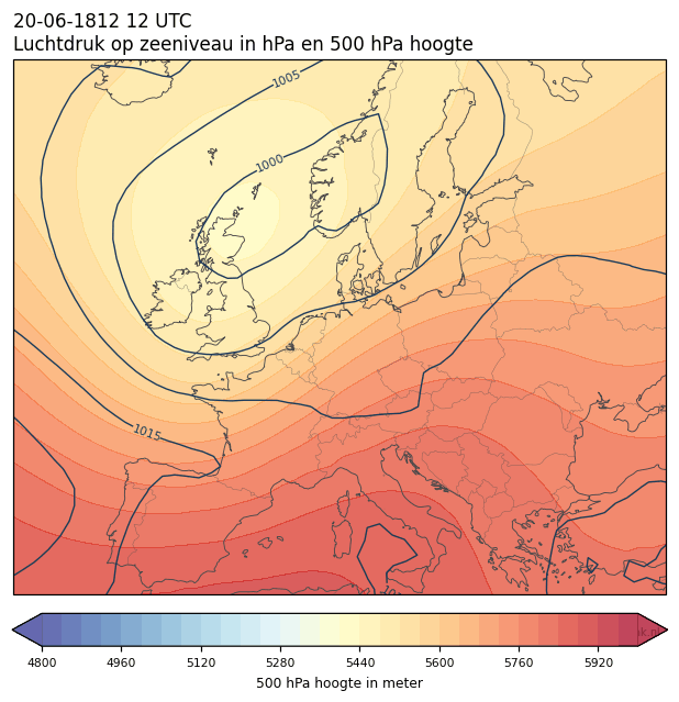 Weerkaart van 20 juni 1812 om 12 UTC