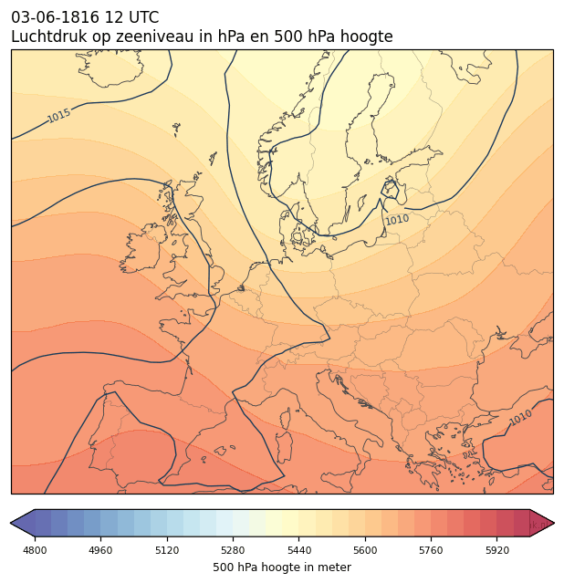 Weerkaart van 3 juni 1816 om 12 UTC