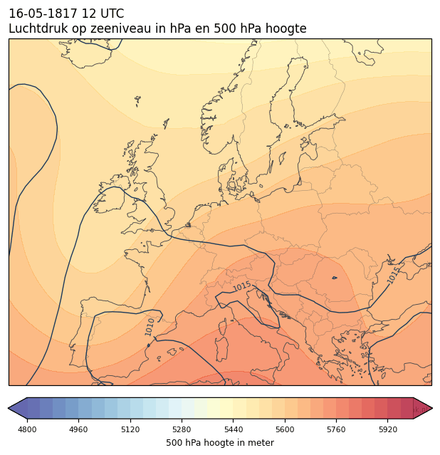 Weerkaart van 16 mei 1817 om 12 UTC