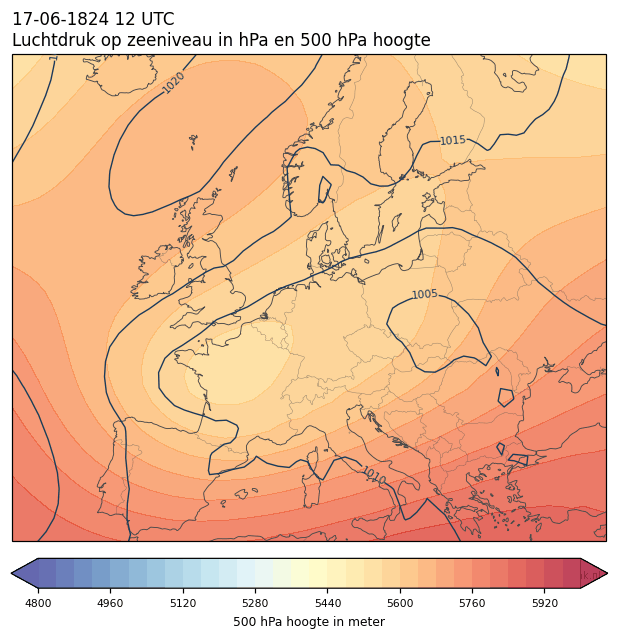 Weerkaart van 17 juni 1824 om 12 UTC