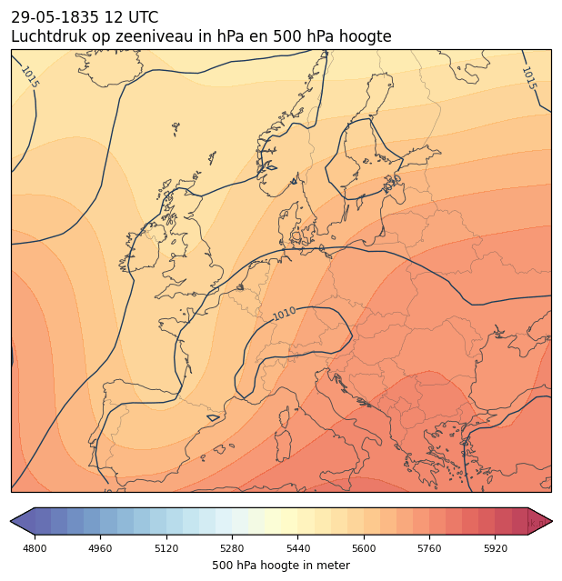 Weerkaart van 29 mei 1835 om 12 UTC